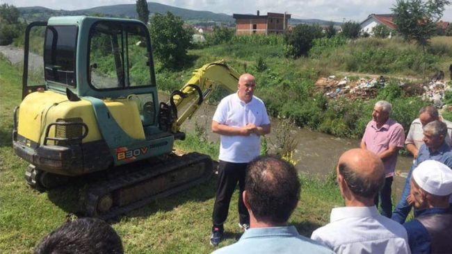 Fillojnë punimet në ndërtimin e urës në vendin e quajtur “Të Germi”