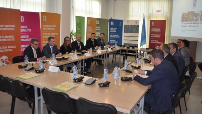 Zëvendësministri Xhemajlaj mori pjesë në takimin e bordit të Programit të Tregut Aktiv të Punës 2