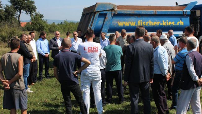 Në Sadovinë të Jerlive fillojnë punimet në ndërtimin e fushës ndihmëse të futbollit