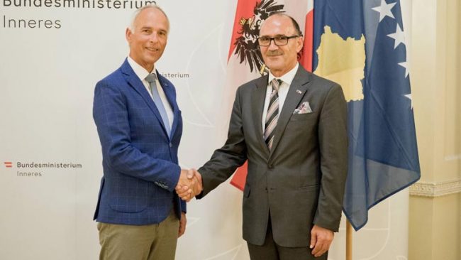 Ministri Gashi po qëndron në një vizitë zyrtare në Austri