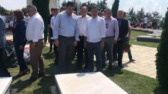 Hasani përkujton dëshmorët e brigadës 121 “Kumanova”: Ditë të tilla na obligojnë që të punojmë edhe më shumë për vendin