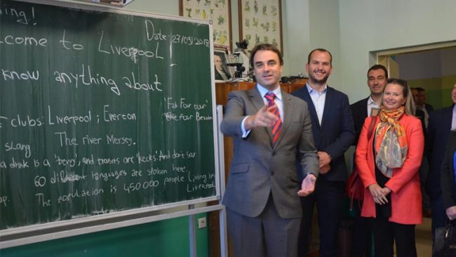 Kastrati e Stamenkoviq takohen me ambasadorin britanik në Kosovë, Ruairi O’Connell