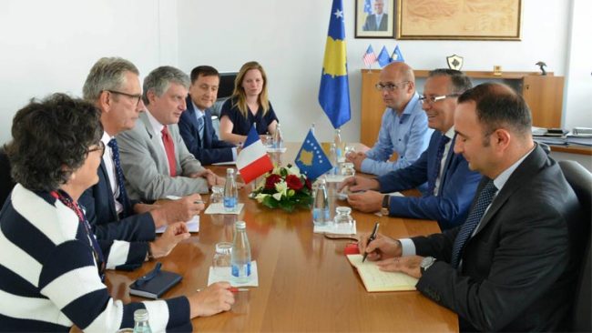 Ministri Hamza falënderon shtetin e Francës për ndihmën dhe bashkëpunimin