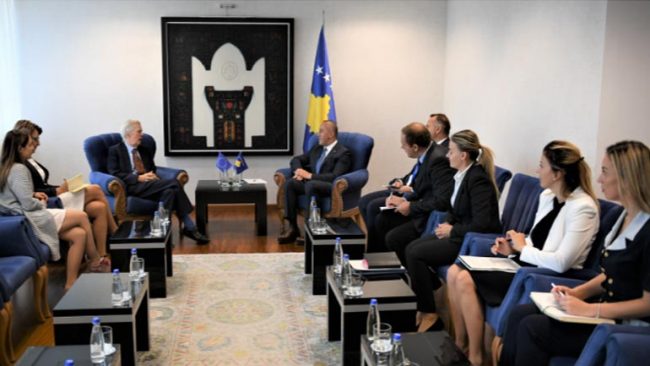 Haradinaj ka vlerësuar angazhimin dhe punën e Robert Cooper-it
