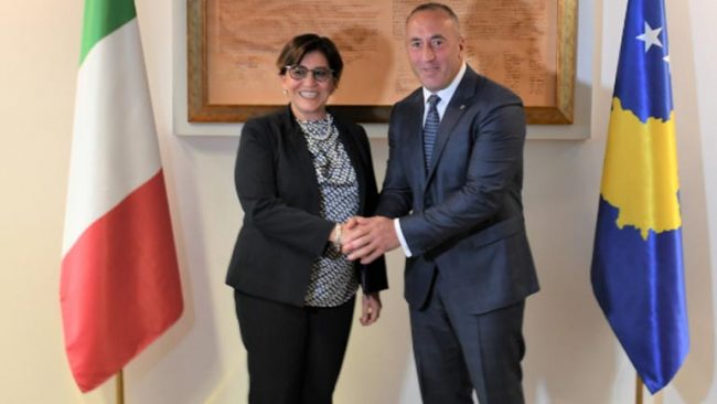 Haradinaj: Italia ka luajtur rol të rëndësishëm në të gjitha etapat e shtetndërtimit