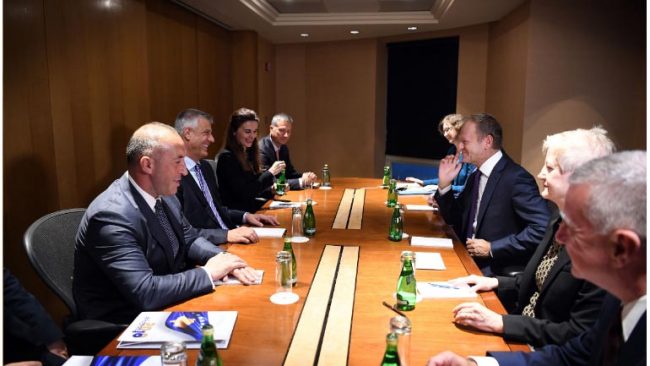 Kryeministri Haradinaj takon presidentin e Këshillit të Evropës, Donald Tusk
