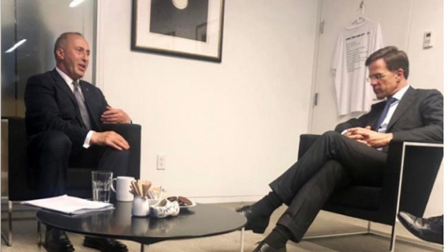 Haradinaj: Holanda mbështetëse e Kosovës në rrugën eurointegruese dhe euroatlantike