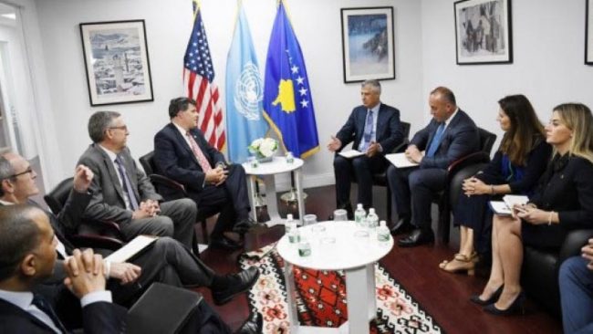 Kryeministri Haradinaj takoi në Nju Jork, shefin e MCC-së