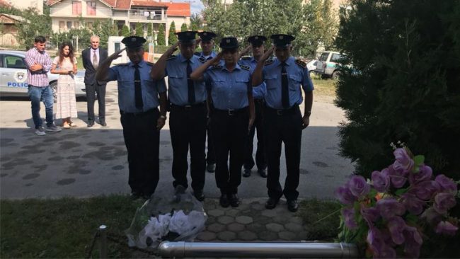 Përkujtohet polici i rënë Lazim Rexhepi