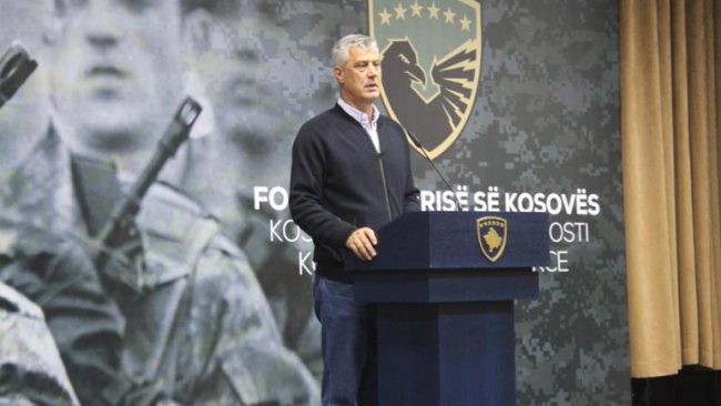 Presidenti Hashim Thaçi përgëzoi FSK-në për rezultatet e arritura
