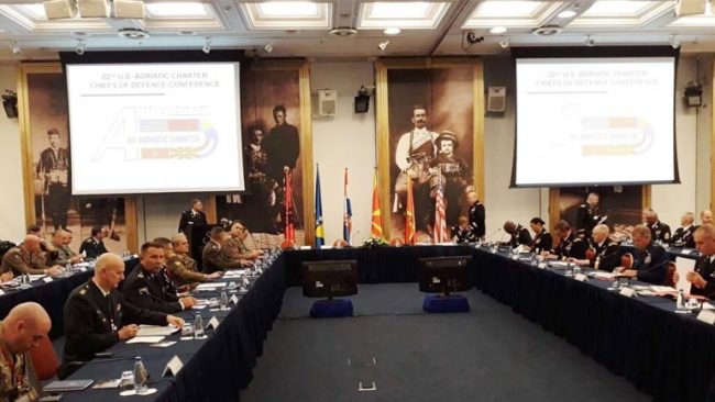 Komandanti i FSK-së mori pjesë në konferencën vjetore “Karta e Adriatikut A5”