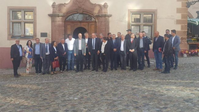 Kryetari i Vitisë takohet me homologët e tij nga komunat Endingen dhe Frieburg