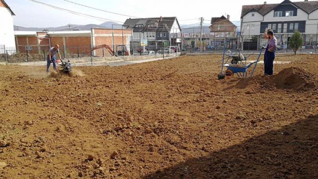 Kryetari Haliti inspektoi projekte të ndryshme që po realizohen në Viti