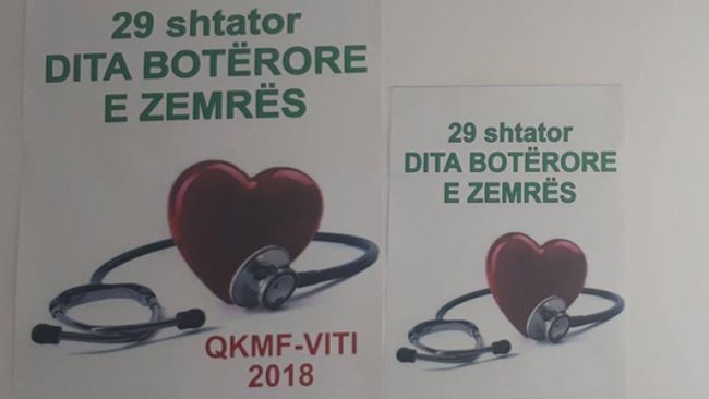 Vitia shënon Ditën Botërore të Zemrës