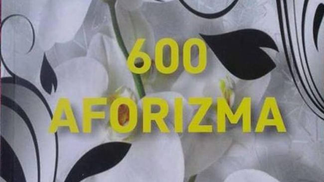 Promovohet libri “600 aforizma” i autorit Halim Hasani