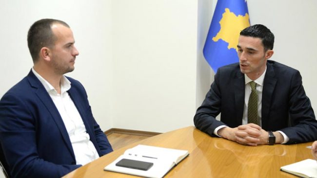 Kryetari i Kamenicës takon Ministrin e Tregtisë dhe Industrisë