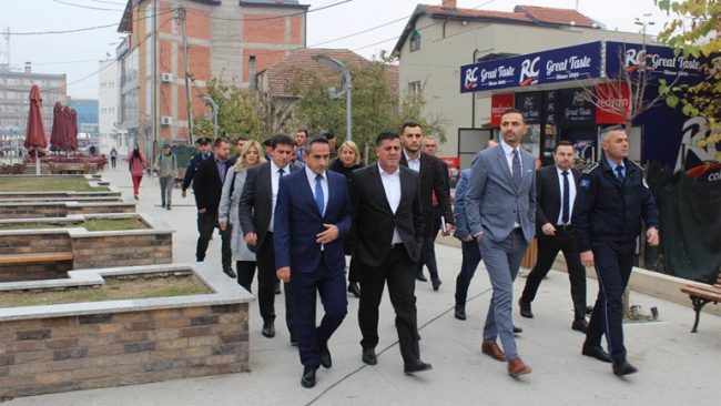Haziri falënderon ministrat Matoshi e Lluka për zotimin e përkrahjes për Gjilanin