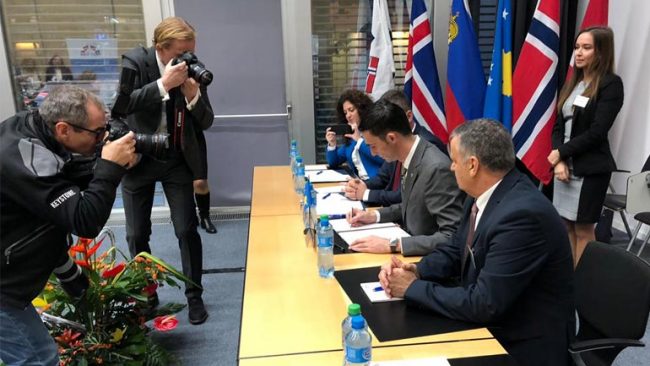 Ministri Shala nënshkroi Deklaratën e Përbashkët për Bashkëpunim me vendet e EFTA-së