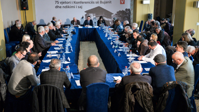 Tryezë: 75 vjetori i Konferencës së Bujanit dhe ndikimi i saj