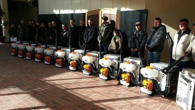Shpërndahen 20 spërkatëse për pemëtarë