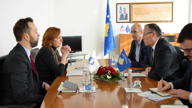Ministri Hamza priti në takim drejtoreshën për Ballkanin Perëndimor të BERZH-it Zsuzsanna Hargitai