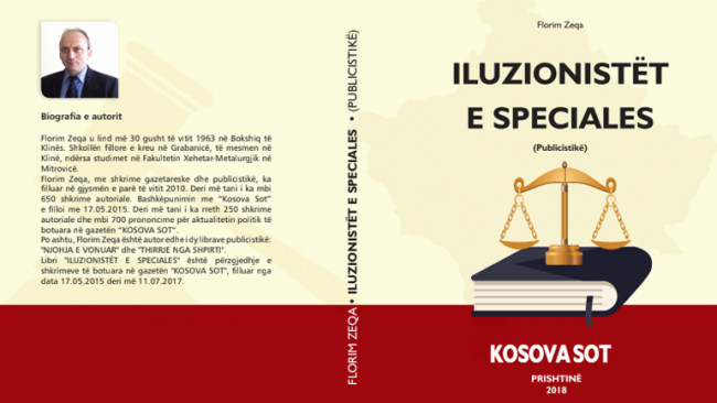 “ILUZIONISTËT E SPECIALES”, margaritari i radhës i autorit Florim Zeqa