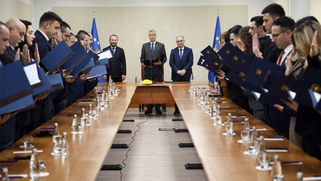Dekretohen dhe betohen 37 gjyqtarë të rinj të Republikës së Kosovës