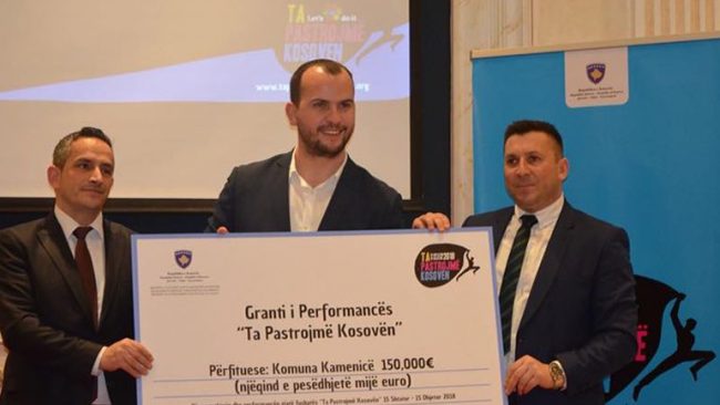 Edhe Kamenica përfituese e grantit të përformancës “Ta pastrojmë Kosovën”