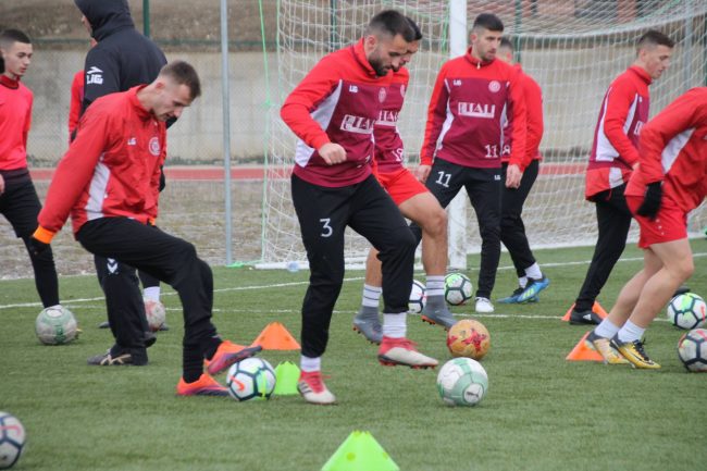 Gjilani vazhdon përgatitjet, gjendja e futbollistëve stabile