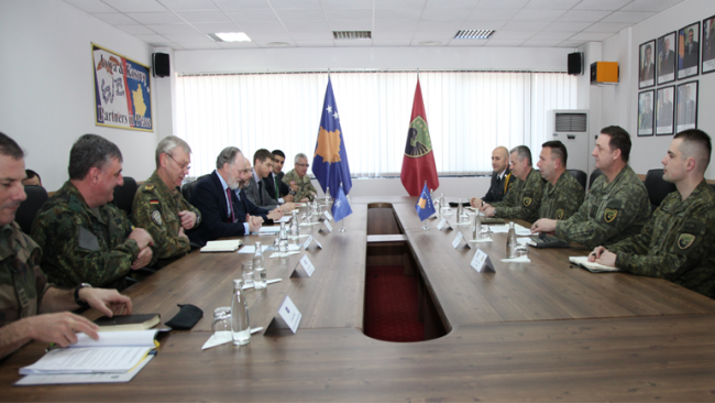 Ministri Berisha dhe komandant Rama pritën delegacionin e lartë të NATO-s