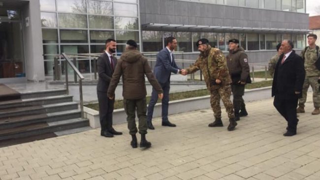 Gjeneral Brigade Reinhard Ruckenstuhl zëvendës komandanti i KFOR-it vizitoi Kamenicën