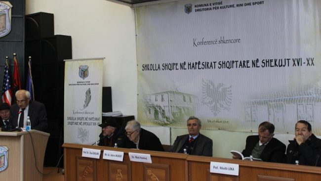 Në Viti u mbajt Konferenca shkencore “ Shkolla shqipe në hapësirat shqiptare përgjatë shekujve XVI-XX