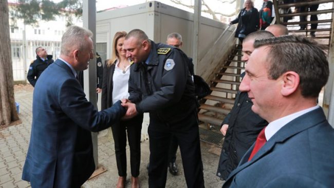 Drejtori i Përgjithshëm i Policisë së Kosovës vizitoi DRP në Veri të Mitrovicës
