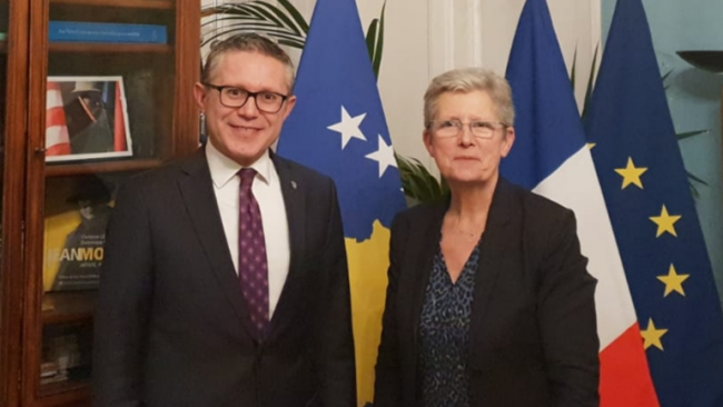 Kosova dhe Franca avancojnë partneritetin për siguri dhe integrimet euro-atlantike