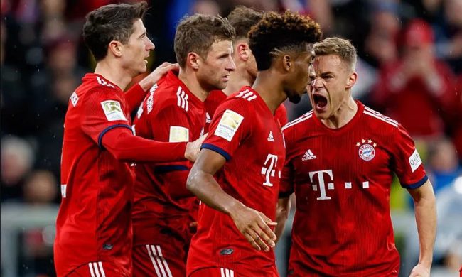 Bayern merr primatin, rikthen pozitën e parë në Bundesligë