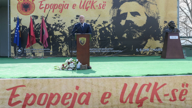 Haradinaj:  Vetëm një popull që është i gatshëm ta mbrojë lirinë me çmimin e jetës, e ka të ardhmen e sigurt
