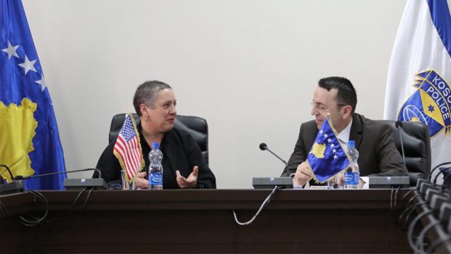 Kirsten D. Madison, vizitë zyrtare në Policinë e Kosovës