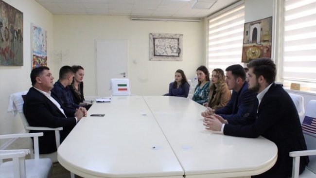Haziri i ofron bashkëpunim të plotë organizatës “Zëri Rinor”
