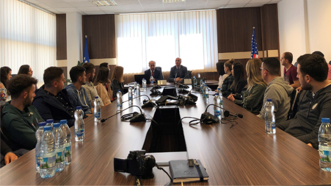 Studentët nga Universiteti ‘’Kadri Zeka’’, vizituan Prokurorinë Themelore në Gjilan