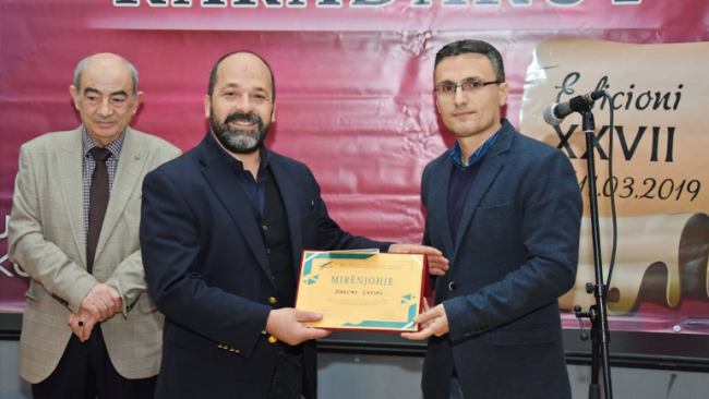 Çmimi i parë “Fadil Bekteshi” i ndahet poetit Xhevat Latifi me poezinë “Triptik për Kumanovën”