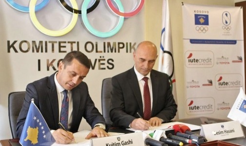 Ministria mbështet Komitetin Olimpik të Kosovës me 300 mijë euro