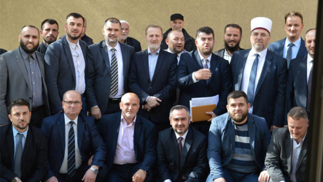 Myftiu Naim ef Tërnava në vizitë pune me imamët e Këshillit të Bashkësisë Islame në Gjilan