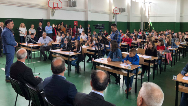Nxënësit e Gjilanit po vlerësohen si më të mirët në matematikë në Republikën e Kosovës