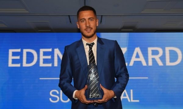 Hazard hyn në histori të klubit, fiton het-trik të çmimeve