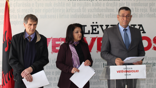 Vetëvendosje në Gjilan flet për manipulime në fushën e arsimit