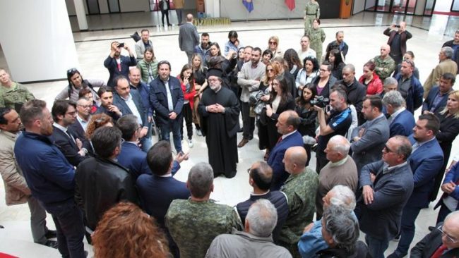 Komuniteti arbëresh nga Sicilia viziton Ministrinë e Mbrojtjes dhe Ushtrinë