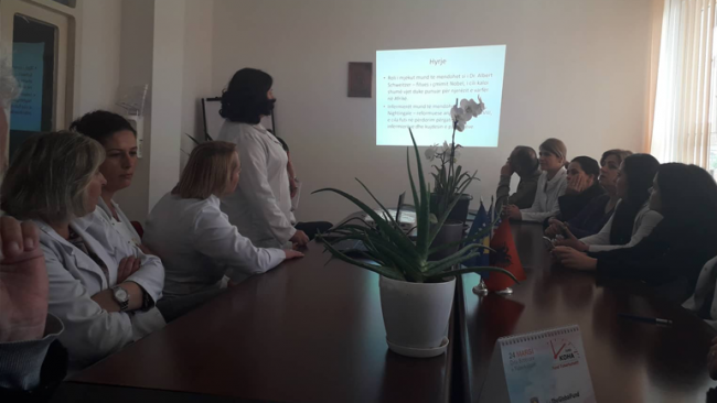 Qendra Kryesore e Mjekësisë Familjare në Viti shënon “Javën e Infermierisë”