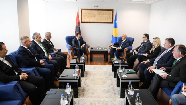 Haradinaj: Dialogu ndërmjet partive politike të Kosovës me ato të Shqipërisë është gjithnjë i hapur