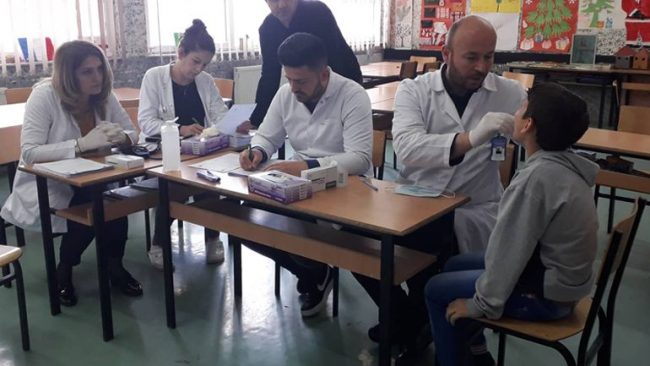 Vitia vazhdon me vizita mjekësore në të gjitha shkollat e saja