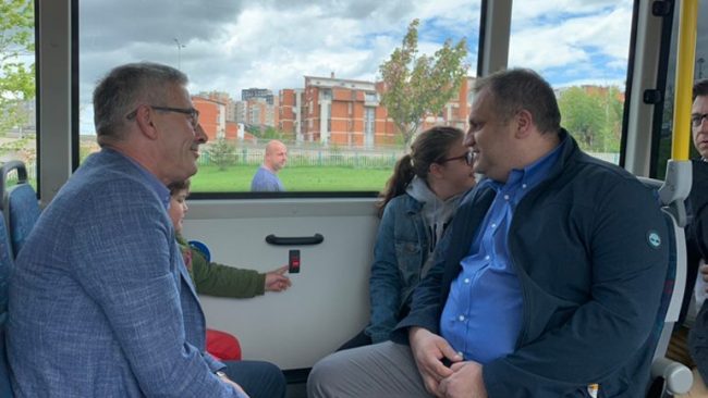 U lëshua në qarkullim linja e autobusit Prishtinë – ANP “Adem Jashari” dhe anasjelltas